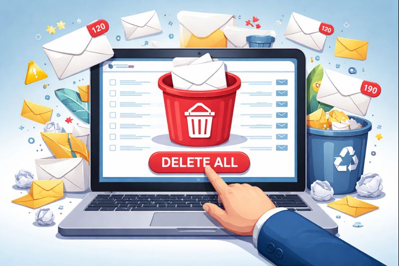Tech Tip: Mass Delete Old Unread Emails